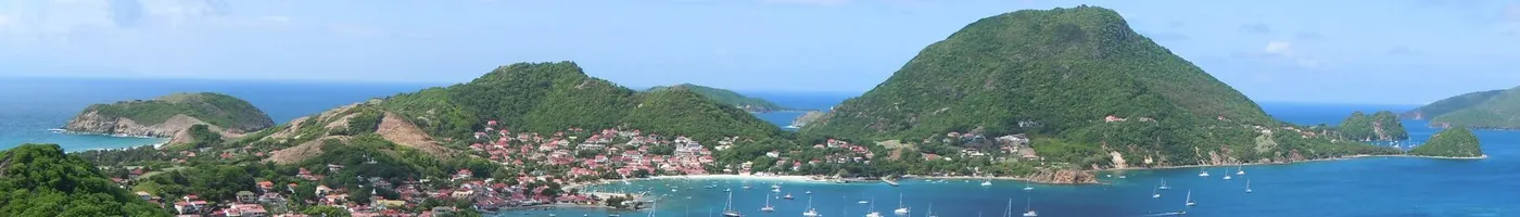 Paysage caractéristique : Guadeloupe