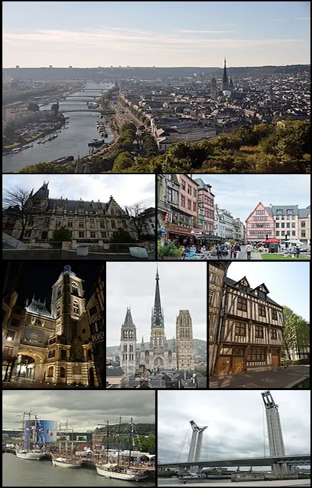 Vue de Rouen