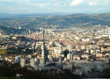 Vue de Saint-Étienne